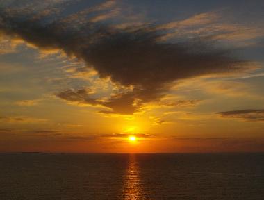 Sonnenuntergang Putzu Idu