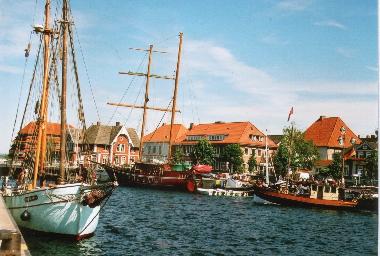 Im Hafen von Neustadt in Holstein