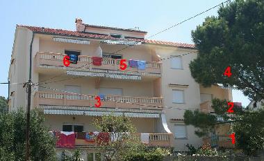 Ferienwohnung in Barbat (Primorsko-Goranska) oder Ferienwohnung oder Ferienhaus