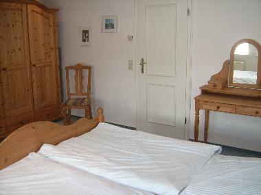 Das gleiche Schlafzimmer, andere Perspektive