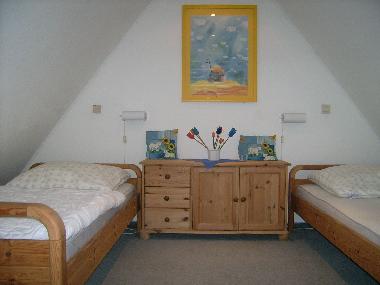 Das Schlafzimmer im oberen 