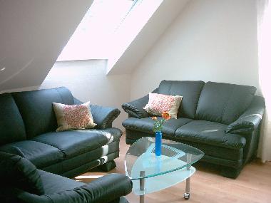 Wohnzimmer Heuboden