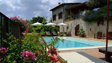 Villa in Spoleto (Perugia) oder Ferienwohnung oder Ferienhaus