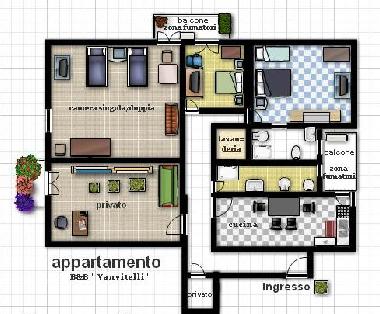 Ferienwohnung in Caserta (Caserta) oder Ferienwohnung oder Ferienhaus