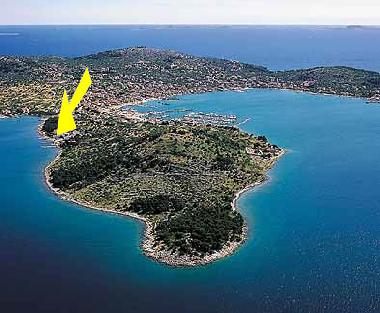 Pension in Betina (Sibensko-Kninska) oder Ferienwohnung oder Ferienhaus