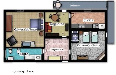 Ferienwohnung in Marina di Grosseto (Grosseto) oder Ferienwohnung oder Ferienhaus