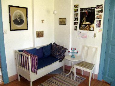 Leseecke im Esszimmer