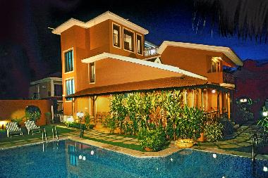 Pension in Sinquerim (Goa) oder Ferienwohnung oder Ferienhaus