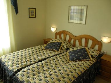 Schlafzimmer, 2 Einzelbetten