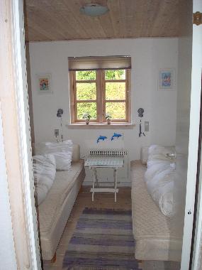 Schlafzimmer 2 mit zwei Einzelbetten