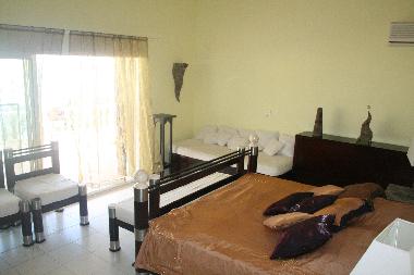 Schlafzinmer mit King Size Bett