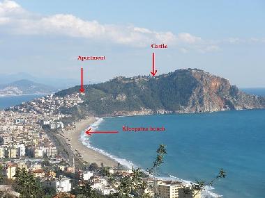 Ferienwohnung in Alanya (Antalya) oder Ferienwohnung oder Ferienhaus