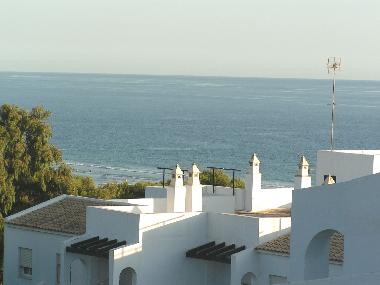 Blick von der gemeinschaftlichen Dachterrasse