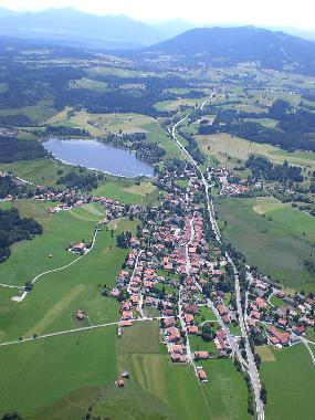 Bad Bayersoien am See von oben