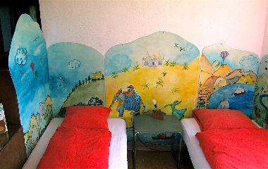 Schlafbereich der Kinder