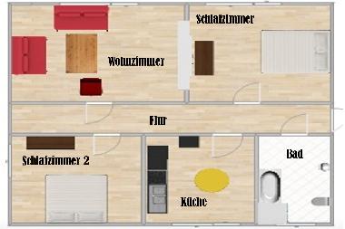 Ferienwohnung in Schieder (Teutoburger Wald) oder Ferienwohnung oder Ferienhaus