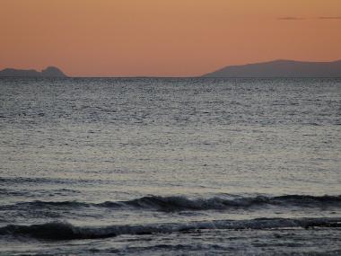 Die Strasse von Gibraltar, Photo gemacht aus dem Strand von Las Dunas...! meer Info ueber www.marbel