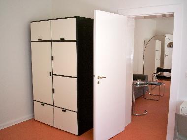 Schlafzimmer mit Doppelbett 160 x 200 cm