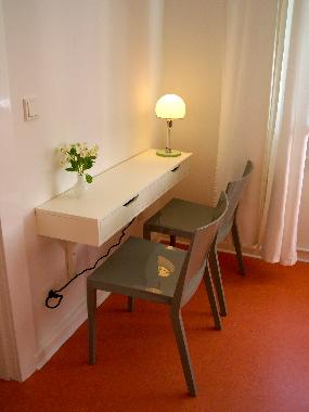 Schlafzimmer mit Doppelbett 160 x 200 cm