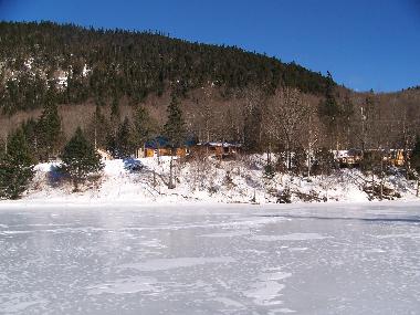 Chalet in Ste-Brigitte-de-Laval (Quebec) oder Ferienwohnung oder Ferienhaus