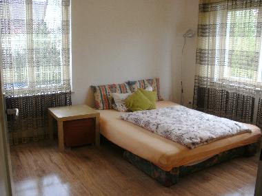 Schlafcouch im Wohnzimmer