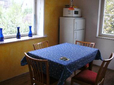 Essplatz in der Wohnkche