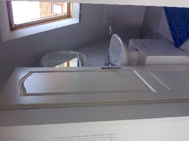 Duschbad in den  DG-Appartements