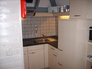 keuken met wasemkap