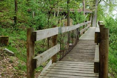 Wackelbrcke im Naturlehrpfad
