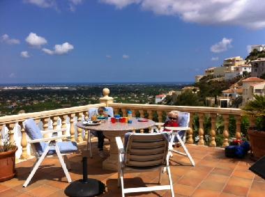 Terasse mit Meerblick