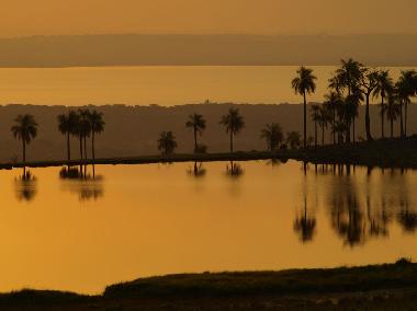Lagune und Lago