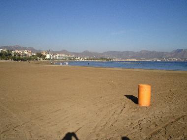 Strand in Puerto de Mazarron