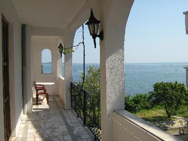 Haus Am Meer:  die 45m2 Terrasse zum Meer