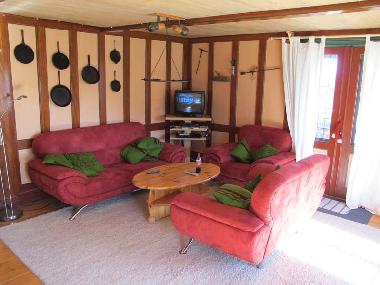 Sitzecke im Wohnzimmer