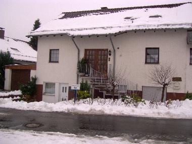 Haus im Winter