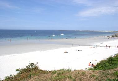 der Sandstrand n�he das Haus 