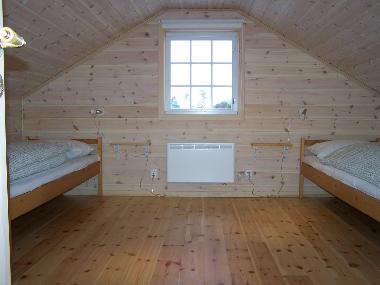 ... in einem der zwei Schlafr�ume im ...