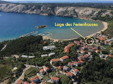 Ferienwohnung in Lopar (Licko-Senjska) oder Ferienwohnung oder Ferienhaus