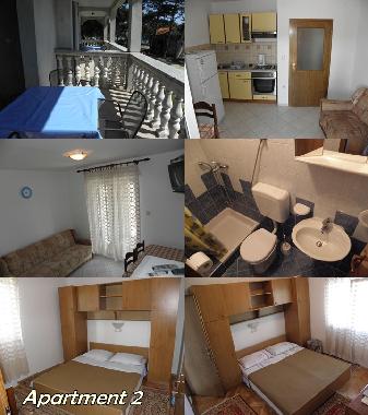 Ferienwohnung in Lopar (Licko-Senjska) oder Ferienwohnung oder Ferienhaus