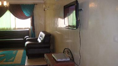 Blick ins Wohnzimmer