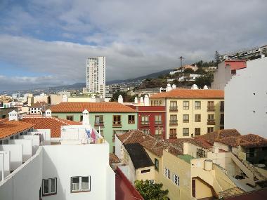 Blick Balkon Schlafzimmer 