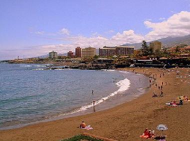 Strand Playa Jardin Puerto de la Cruz 