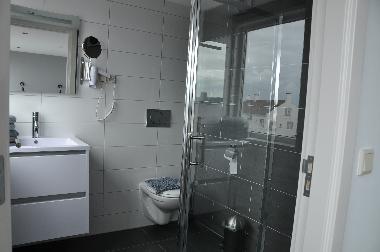 Badezimmer der Studio mit Regendusche 