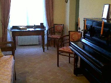 Schloss / Burg in Pievebovigliana (Macerata) oder Ferienwohnung oder Ferienhaus