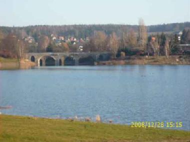 Talsperre Malter mit Freib�dern,Erlebnisbad und Kletterwald und Bootsverleih