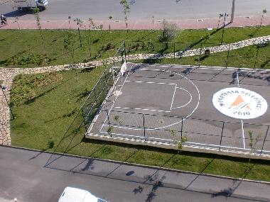 Blick vom gro�en Balkon