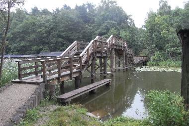 Neue Br�cke in Fleeth