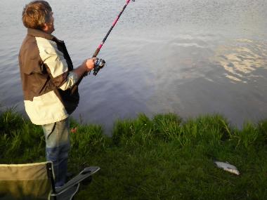 Angler am See
