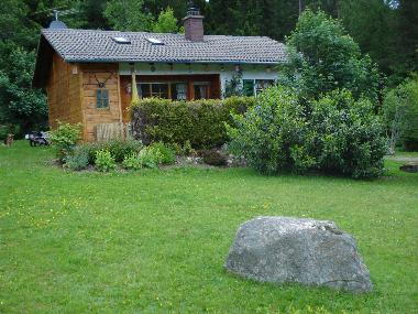 Blick auf das Haus von S�den her