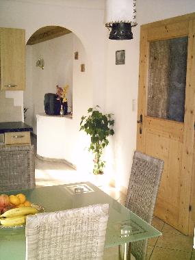 �bergang K�che - Wohnzimmer